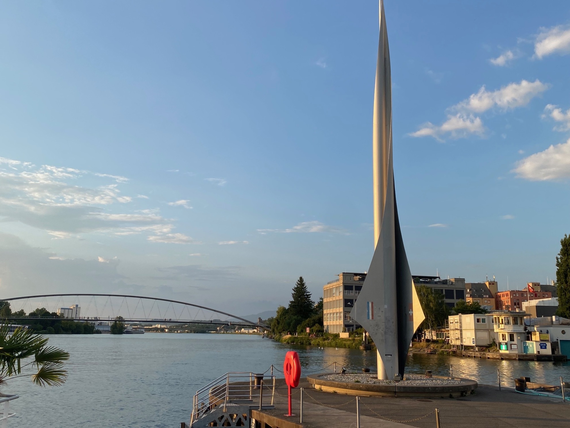 Basel by Bike: Dreiländereck